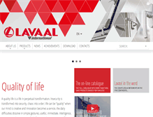 Tablet Screenshot of lavaal.com